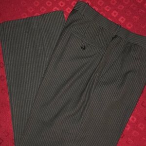 Perry Ellis pinstriped dress pants